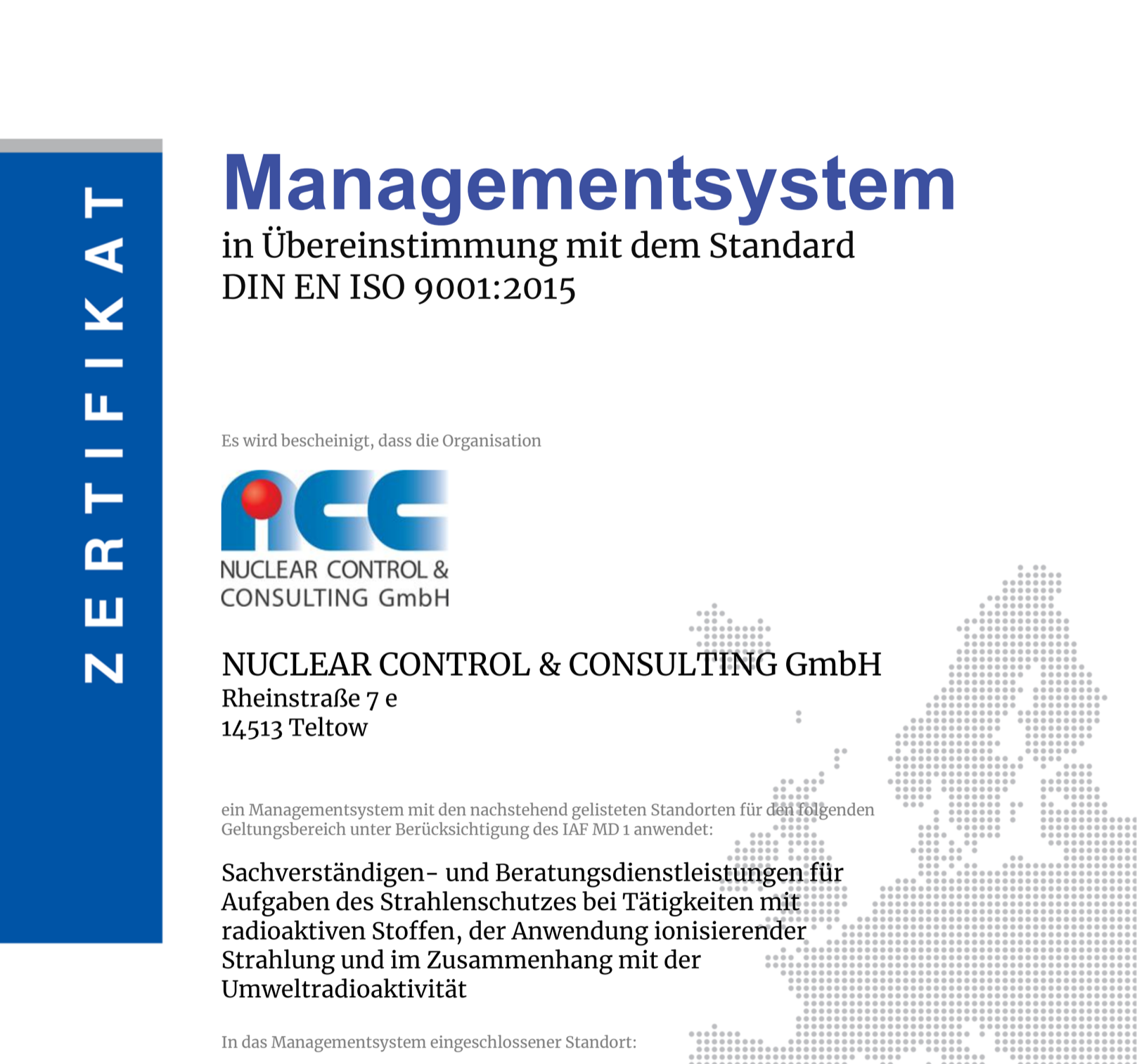DIN EN ISO 9001