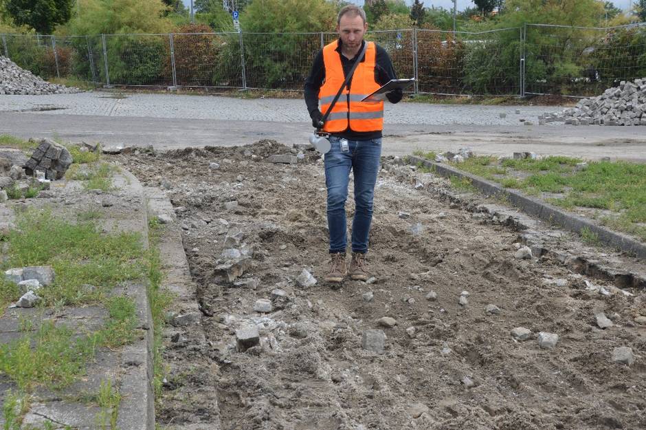 Strahlenmessung in Oranienburg - Busbahnhof in der Kreisstadt wird umgebaut