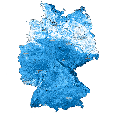 Neue Radonkarte des BfS